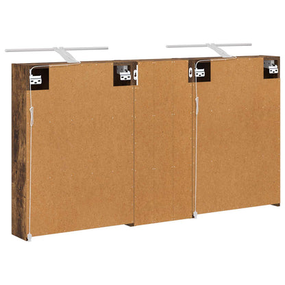 vidaXL Bathroom Cabinet Set 3 pcs 130 x 14.5 x 70 cm Engineered wood