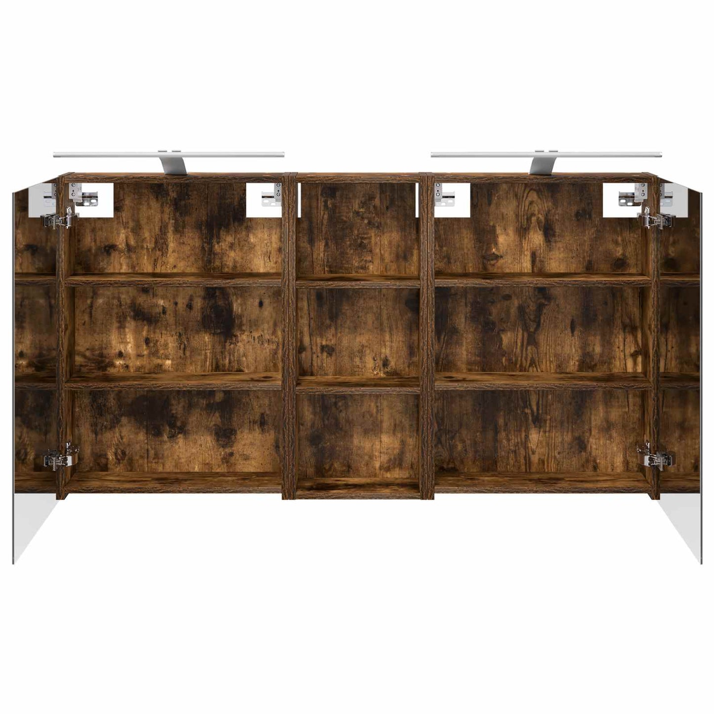 vidaXL Bathroom Cabinet Set 3 pcs 130 x 14.5 x 70 cm Engineered wood