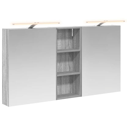 vidaXL Bathroom Cabinet Set 3 pcs 130 x 14.5 x 70 cm Engineered wood
