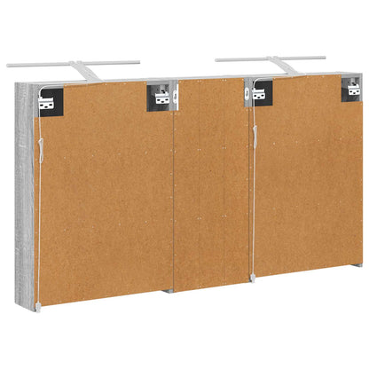 vidaXL Bathroom Cabinet Set 3 pcs 130 x 14.5 x 70 cm Engineered wood