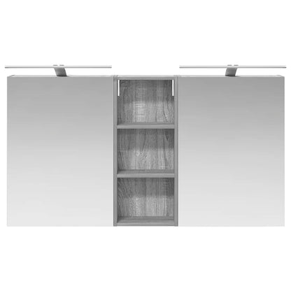 vidaXL Bathroom Cabinet Set 3 pcs 130 x 14.5 x 70 cm Engineered wood