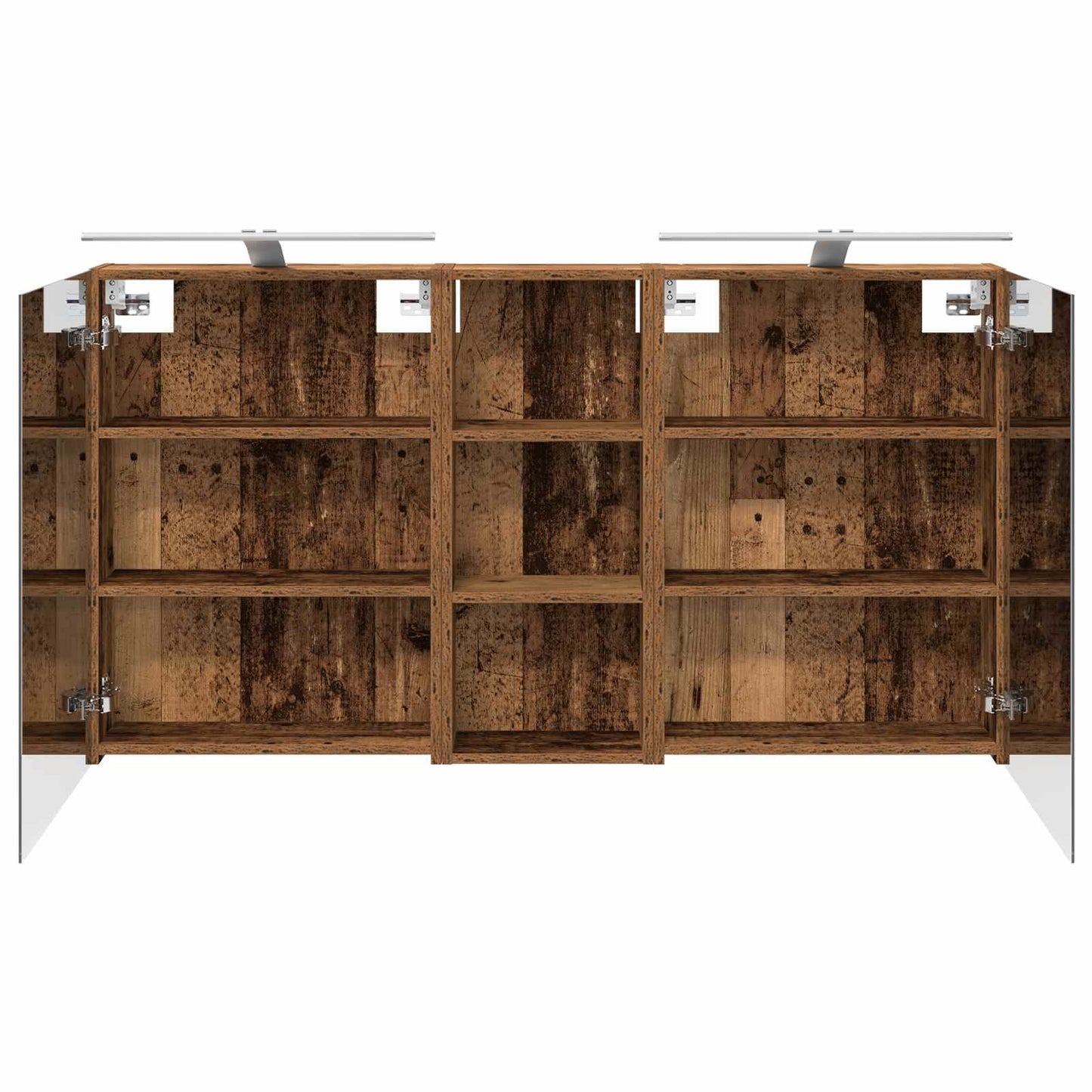 vidaXL Bathroom Cabinet Set 3 pcs 130 x 14.5 x 70 cm Engineered wood