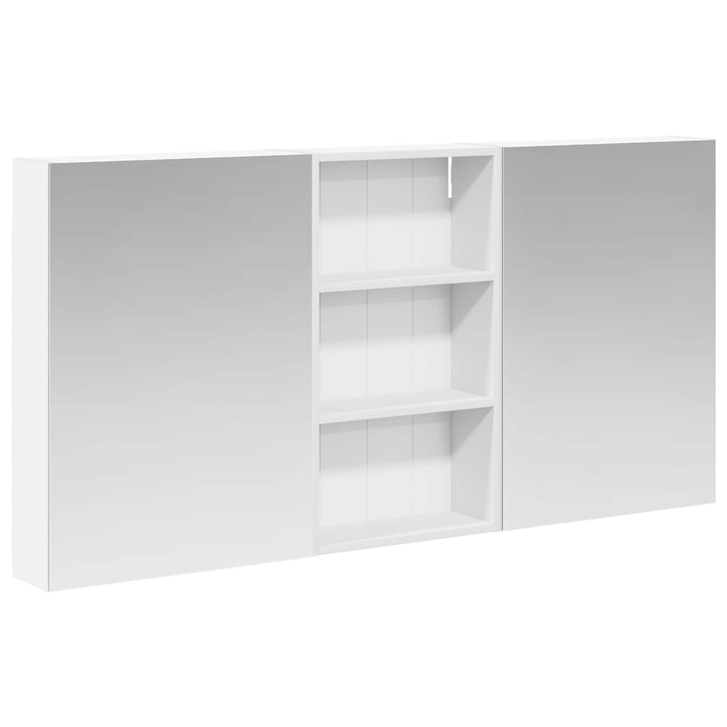 vidaXL Bathroom Cabinet Set 3 pcs 140 x 14.5 x 70 cm Engineered wood