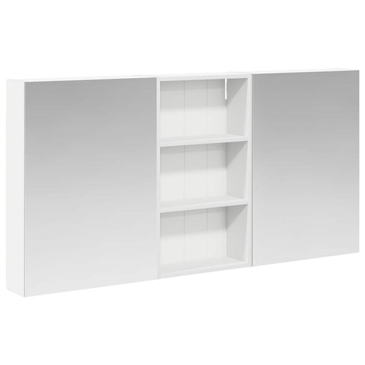 vidaXL Bathroom Cabinet Set 3 pcs 140 x 14.5 x 70 cm Engineered wood