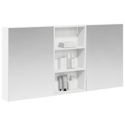 vidaXL Bathroom Cabinet Set 3 pcs 140 x 14.5 x 70 cm Engineered wood