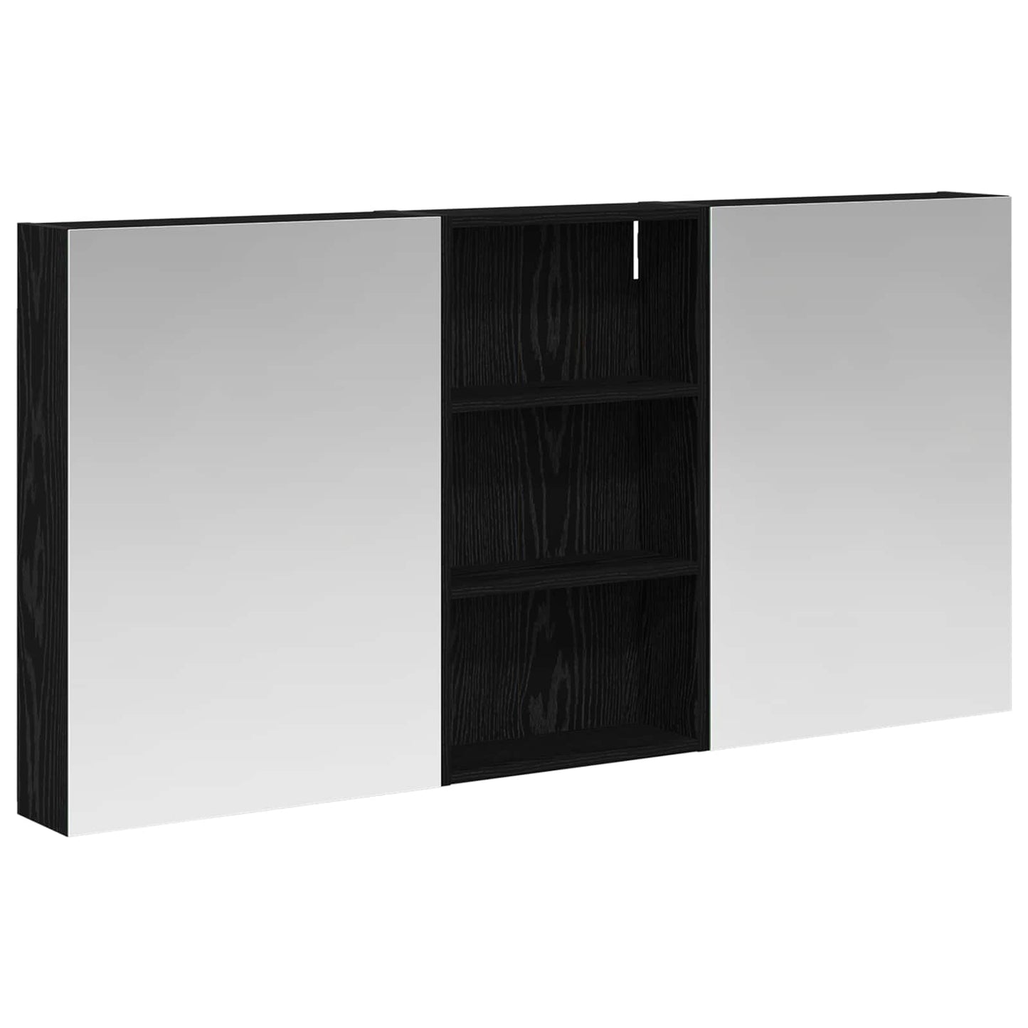 vidaXL Bathroom Cabinet Set 3 pcs 140 x 14.5 x 70 cm Engineered wood
