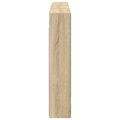 vidaXL Bathroom Cabinet Set 3 pcs 140 x 14.5 x 70 cm Engineered wood