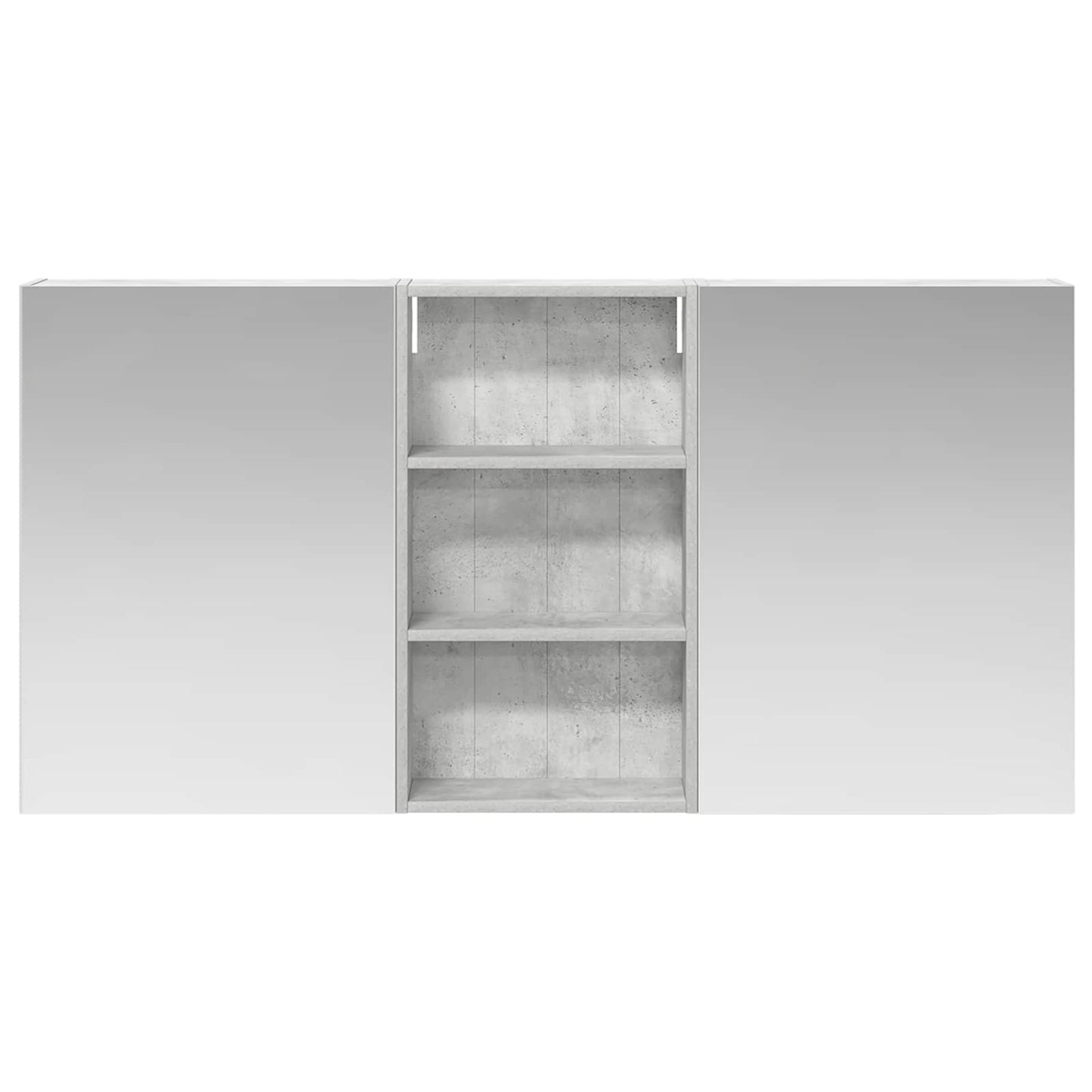 vidaXL Bathroom Cabinet Set 3 pcs 140 x 14.5 x 70 cm Engineered wood