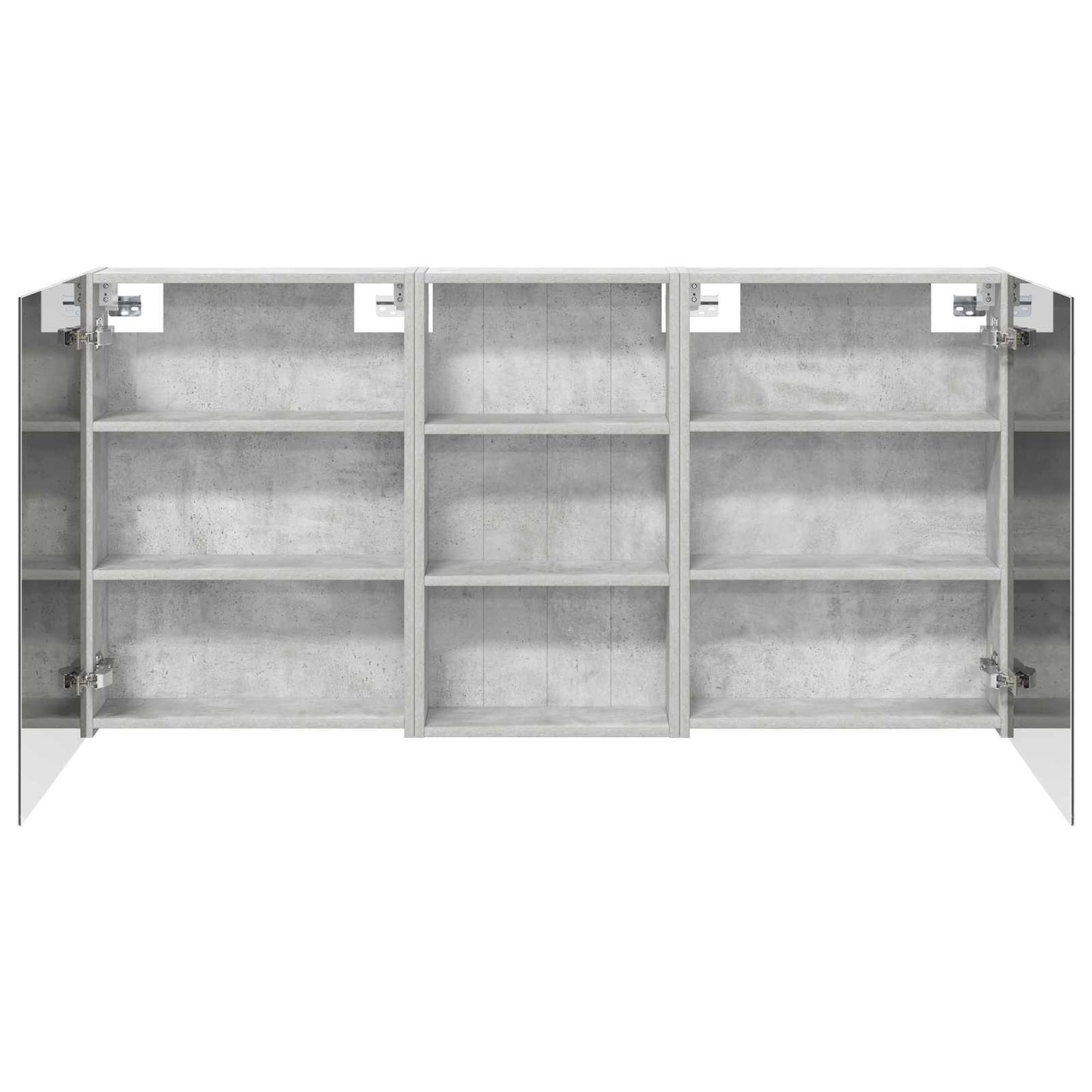 vidaXL Bathroom Cabinet Set 3 pcs 140 x 14.5 x 70 cm Engineered wood