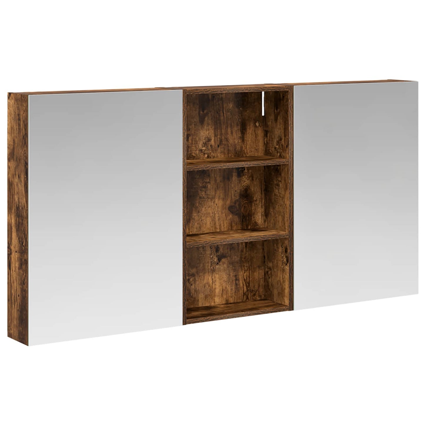 vidaXL Bathroom Cabinet Set 3 pcs 140 x 14.5 x 70 cm Engineered wood