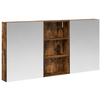 vidaXL Bathroom Cabinet Set 3 pcs 140 x 14.5 x 70 cm Engineered wood
