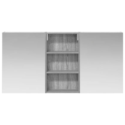 vidaXL Bathroom Cabinet Set 3 pcs 140 x 14.5 x 70 cm Engineered wood