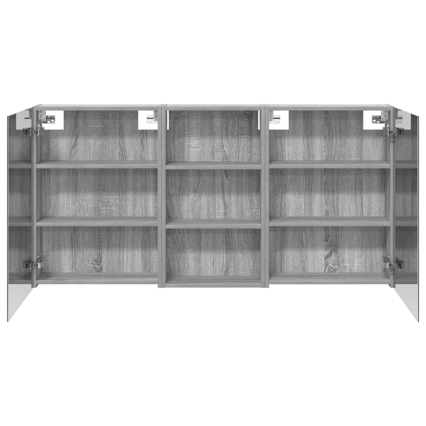 vidaXL Bathroom Cabinet Set 3 pcs 140 x 14.5 x 70 cm Engineered wood