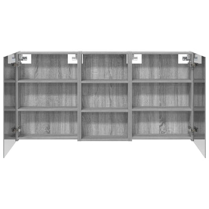 vidaXL Bathroom Cabinet Set 3 pcs 140 x 14.5 x 70 cm Engineered wood