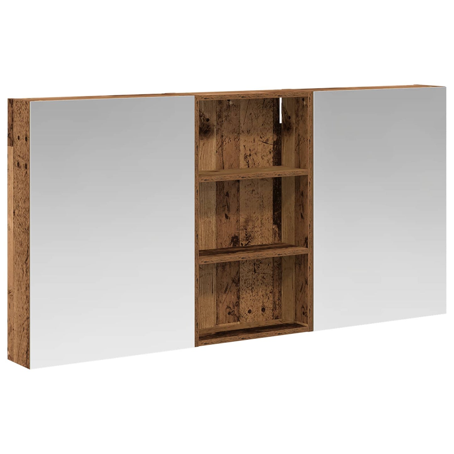 vidaXL Bathroom Cabinet Set 3 pcs 140 x 14.5 x 70 cm Engineered wood