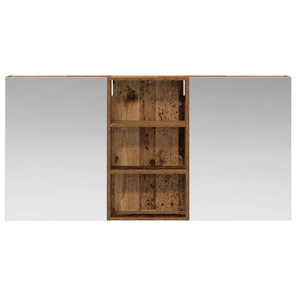 vidaXL Bathroom Cabinet Set 3 pcs 140 x 14.5 x 70 cm Engineered wood