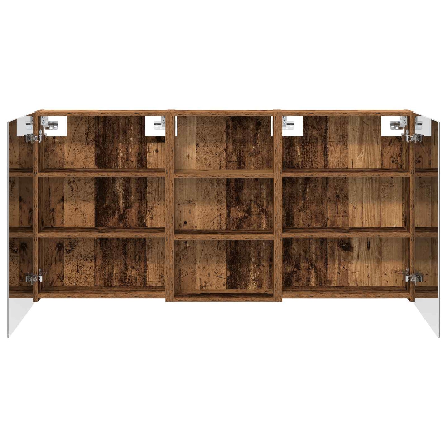 vidaXL Bathroom Cabinet Set 3 pcs 140 x 14.5 x 70 cm Engineered wood