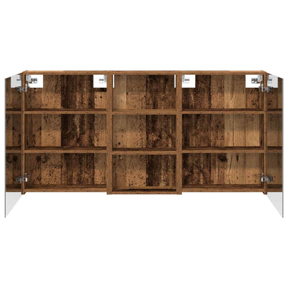 vidaXL Bathroom Cabinet Set 3 pcs 140 x 14.5 x 70 cm Engineered wood