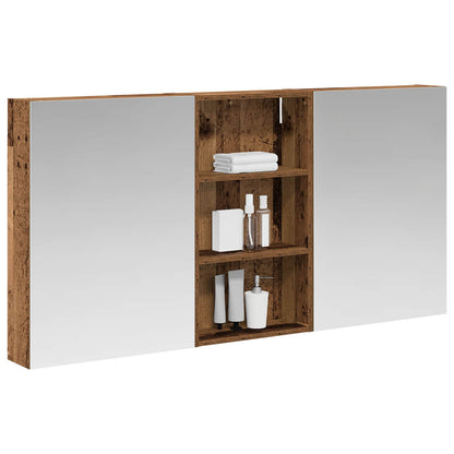 vidaXL Bathroom Cabinet Set 3 pcs 140 x 14.5 x 70 cm Engineered wood