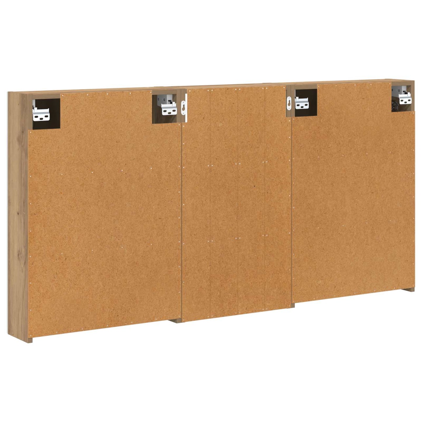 vidaXL Bathroom Cabinet Set 3 pcs 140 x 14.5 x 70 cm Engineered wood