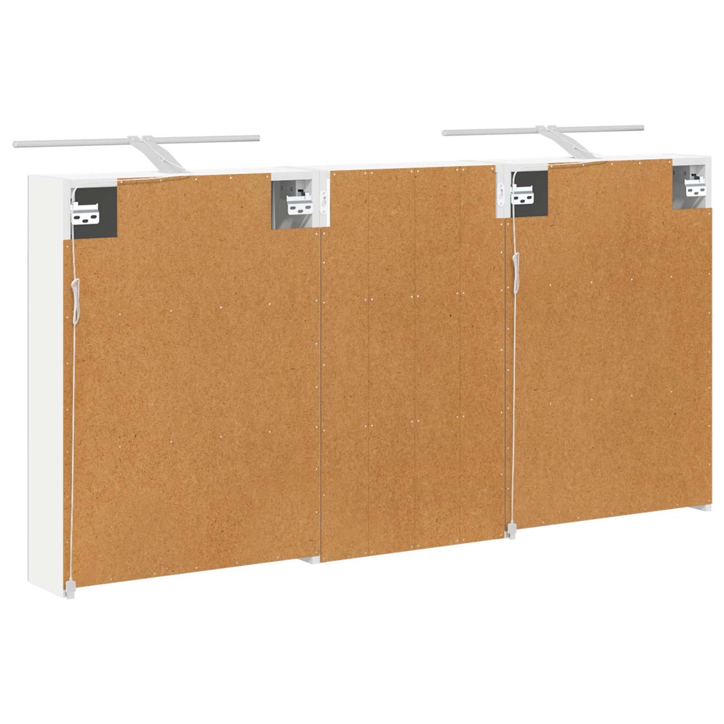 vidaXL Bathroom Cabinet Set 3 pcs 140 x 14.5 x 70 cm Engineered wood