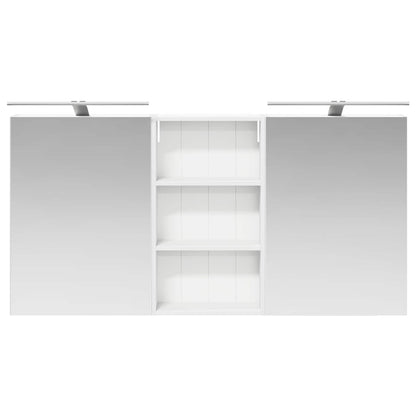 vidaXL Bathroom Cabinet Set 3 pcs 140 x 14.5 x 70 cm Engineered wood