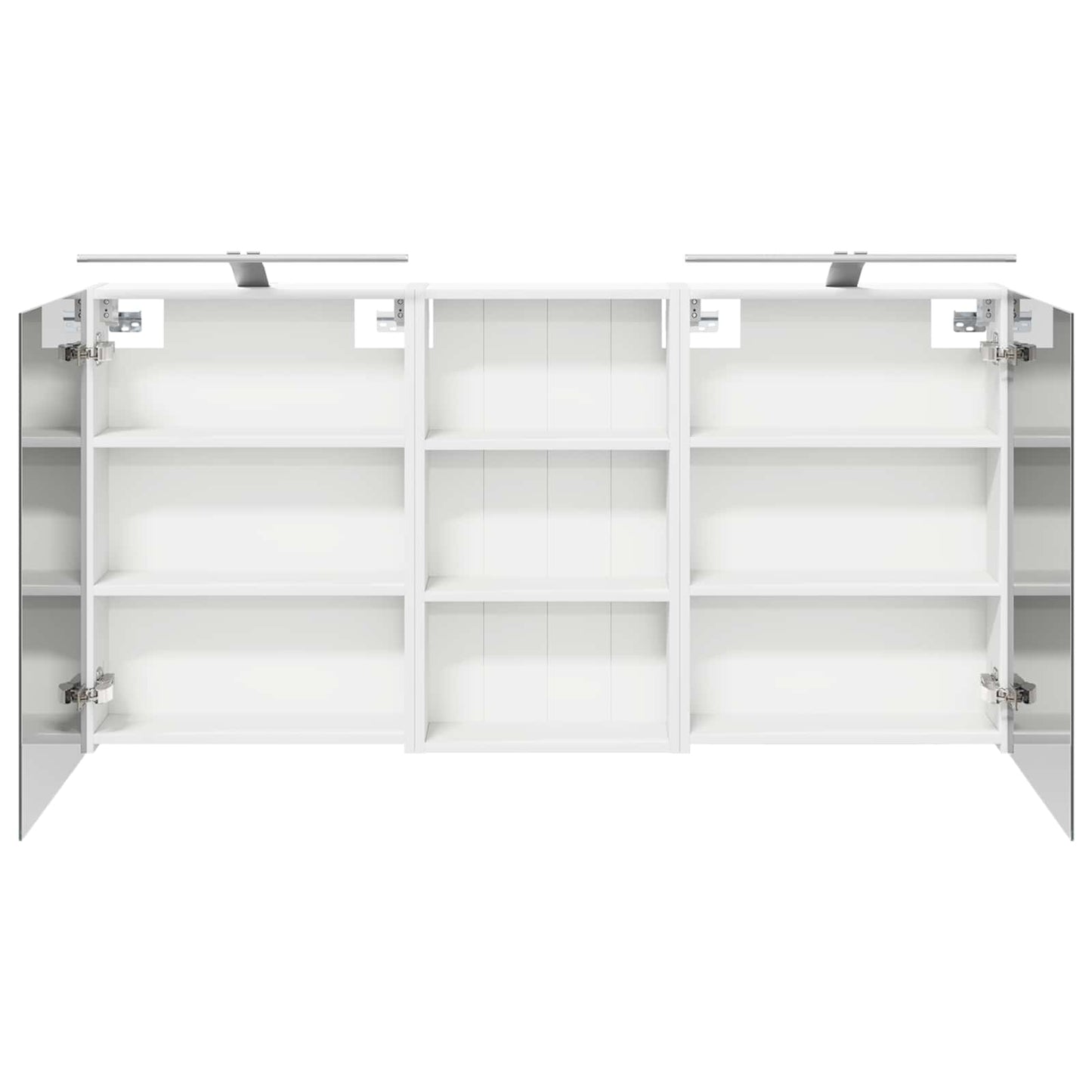 vidaXL Bathroom Cabinet Set 3 pcs 140 x 14.5 x 70 cm Engineered wood