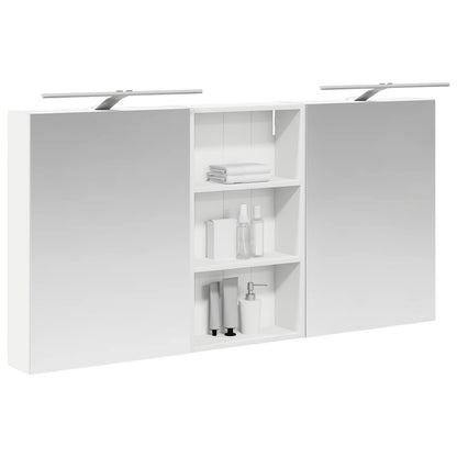 vidaXL Bathroom Cabinet Set 3 pcs 140 x 14.5 x 70 cm Engineered wood