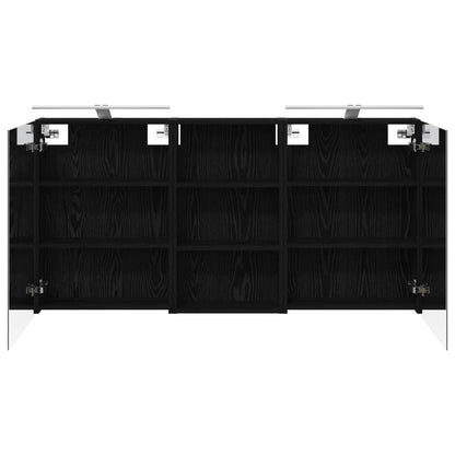 vidaXL Bathroom Cabinet Set 3 pcs 140 x 14.5 x 70 cm Engineered wood