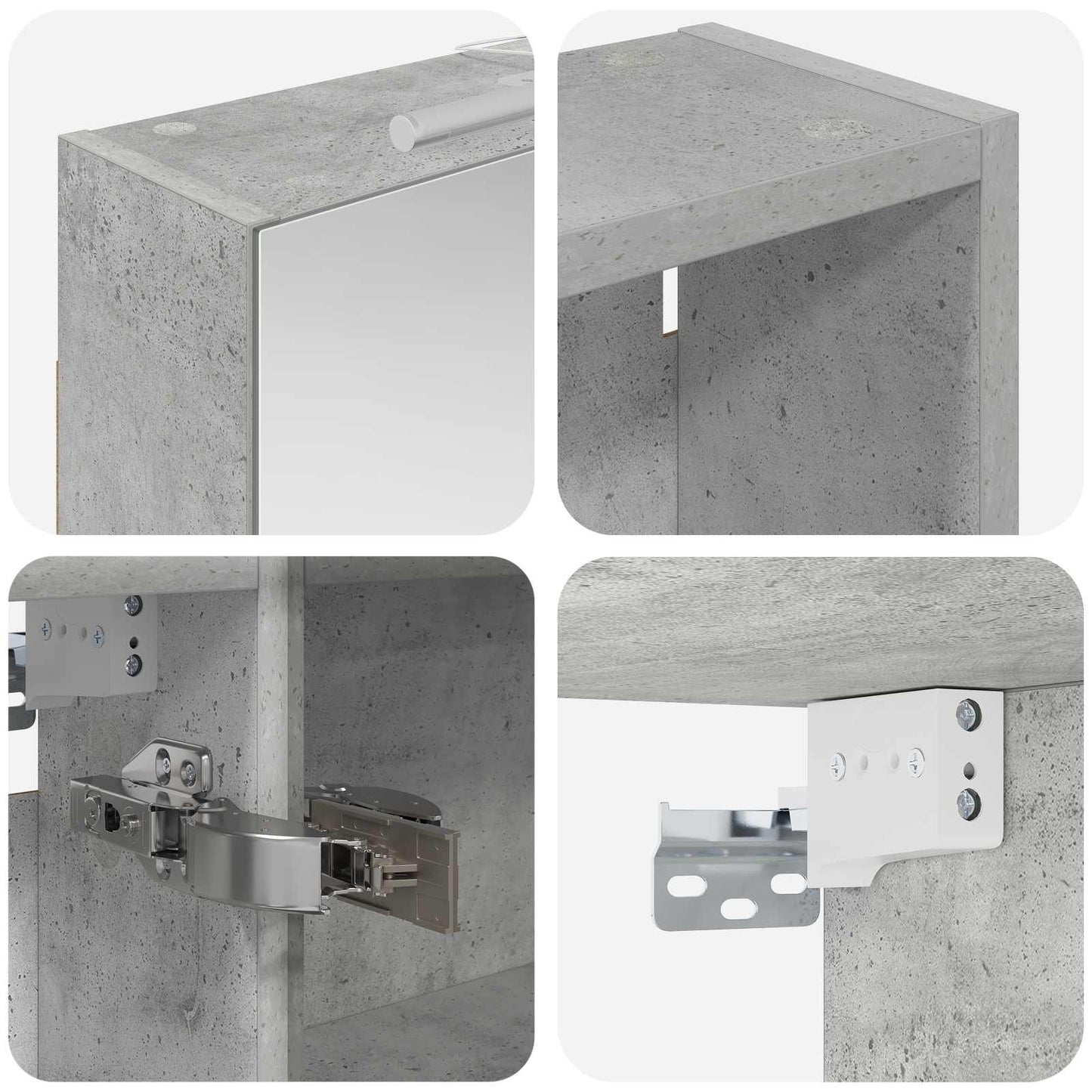 vidaXL Bathroom Cabinet Set 3 pcs 140 x 14.5 x 70 cm Engineered wood