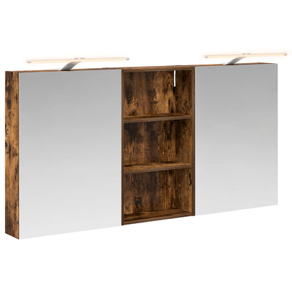 vidaXL Bathroom Cabinet Set 3 pcs 140 x 14.5 x 70 cm Engineered wood