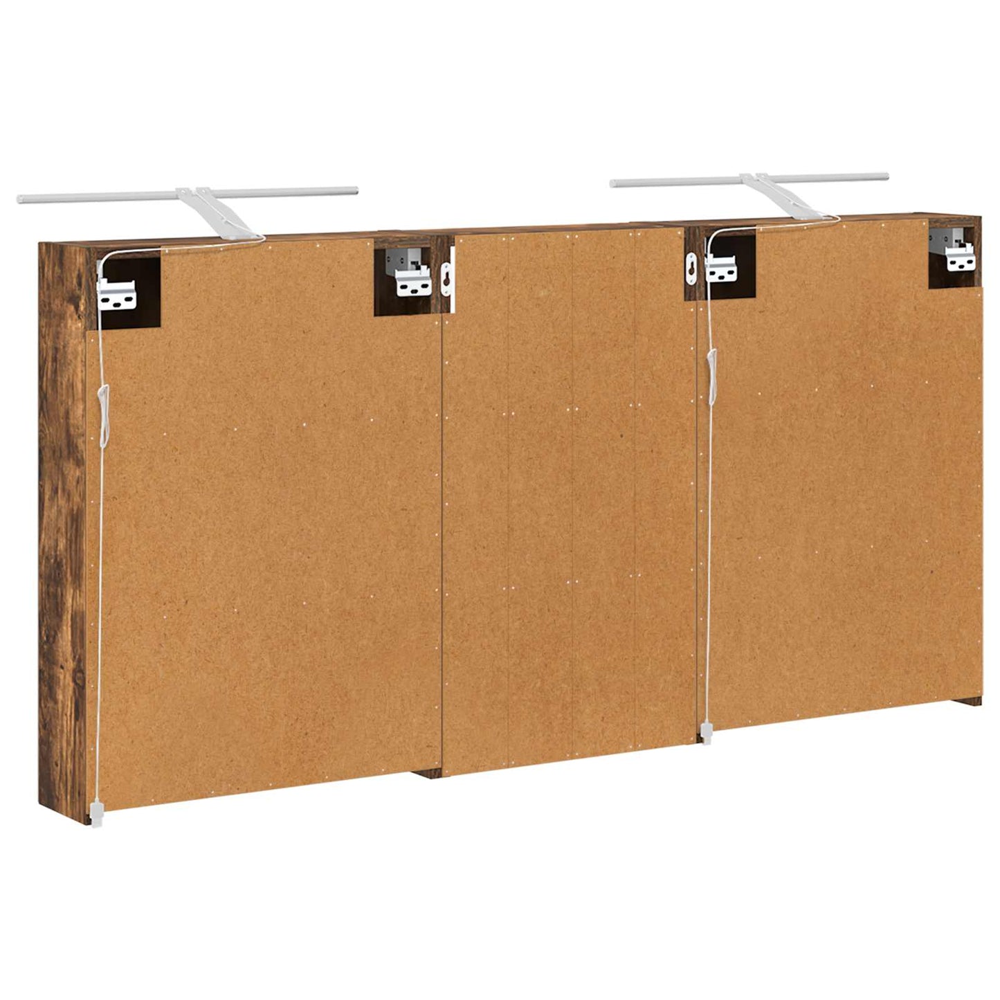 vidaXL Bathroom Cabinet Set 3 pcs 140 x 14.5 x 70 cm Engineered wood
