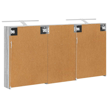 vidaXL Bathroom Cabinet Set 3 pcs 140 x 14.5 x 70 cm Engineered wood