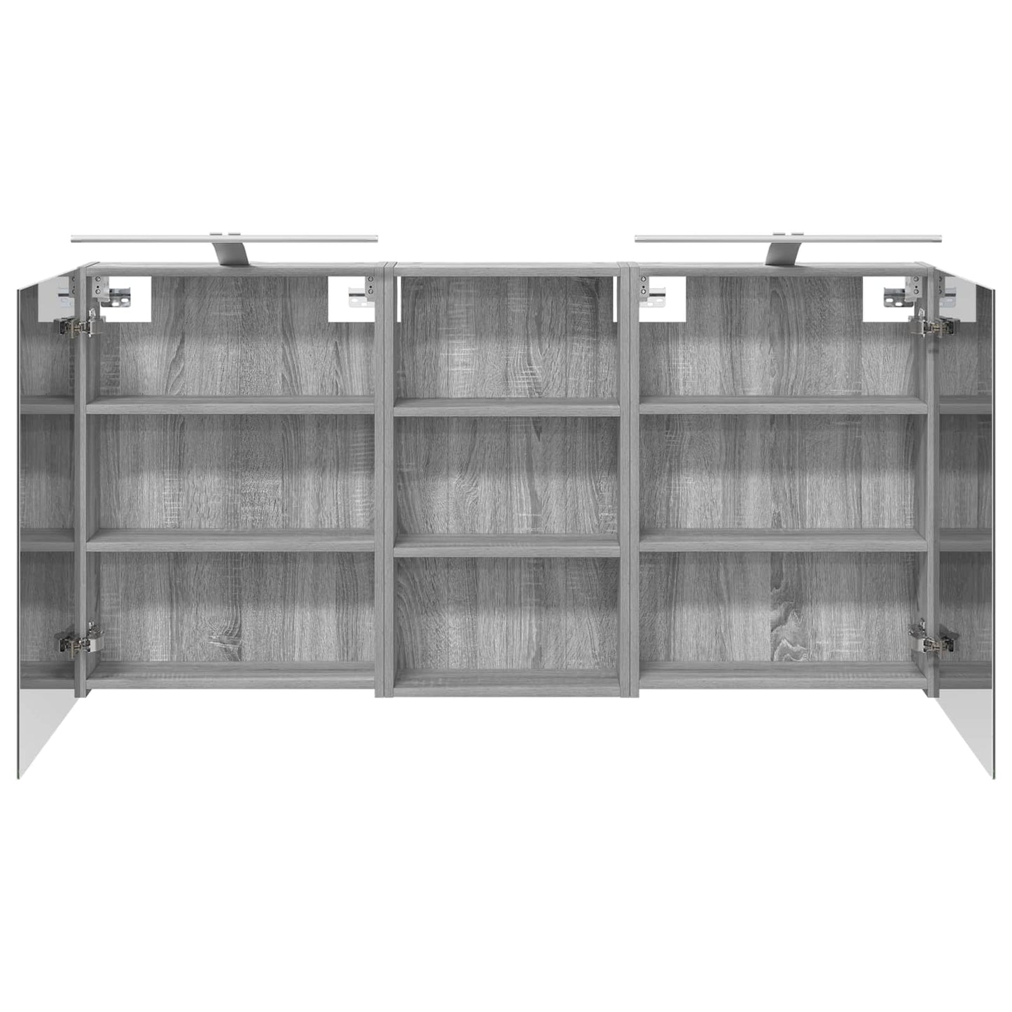 vidaXL Bathroom Cabinet Set 3 pcs 140 x 14.5 x 70 cm Engineered wood