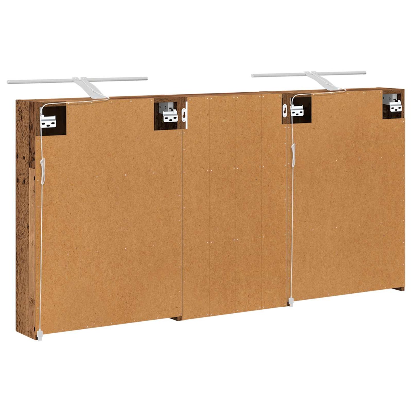 vidaXL Bathroom Cabinet Set 3 pcs 140 x 14.5 x 70 cm Engineered wood