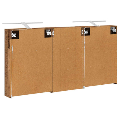 vidaXL Bathroom Cabinet Set 3 pcs 140 x 14.5 x 70 cm Engineered wood