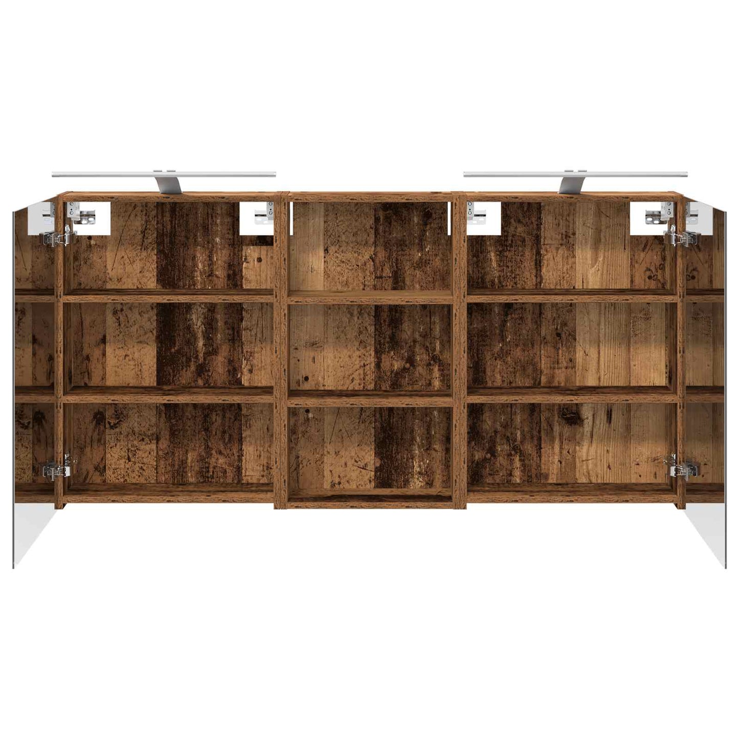 vidaXL Bathroom Cabinet Set 3 pcs 140 x 14.5 x 70 cm Engineered wood