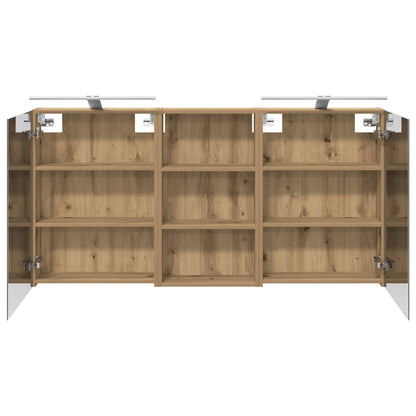 vidaXL Bathroom Cabinet Set 3 pcs 140 x 14.5 x 70 cm Engineered wood