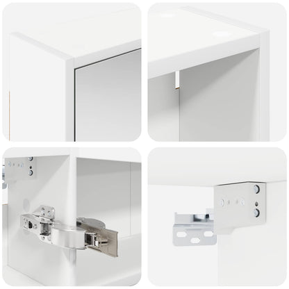 vidaXL Bathroom Cabinet Set 3 pcs 116 x 16 x 62.5 cm Engineered wood