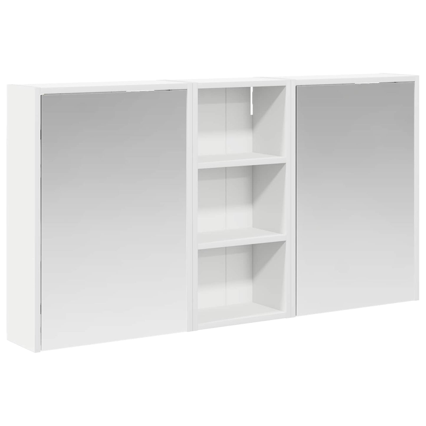 vidaXL Bathroom Cabinet Set 3 pcs 116 x 16 x 62.5 cm Engineered wood