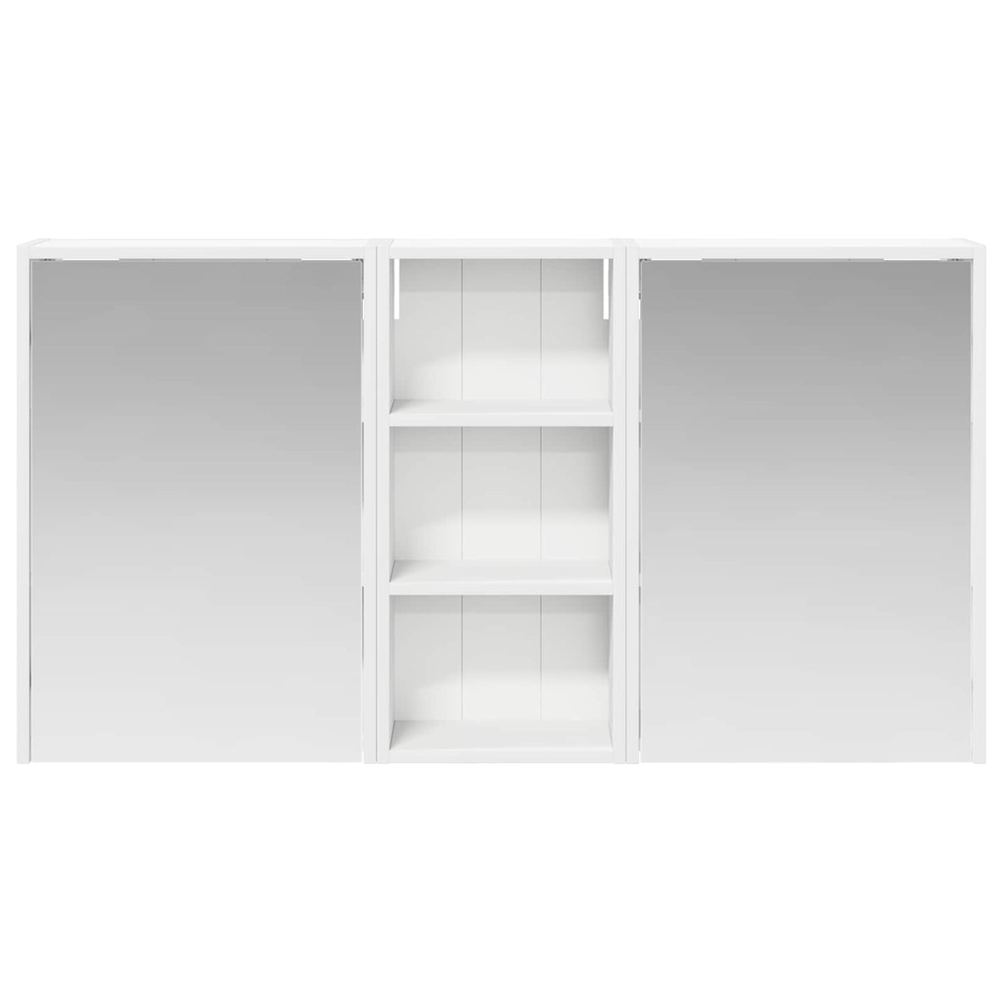 vidaXL Bathroom Cabinet Set 3 pcs 116 x 16 x 62.5 cm Engineered wood