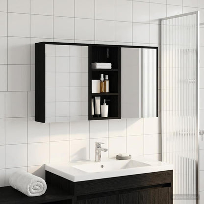 vidaXL Bathroom Cabinet Set 3 pcs 116 x 16 x 62.5 cm Engineered wood
