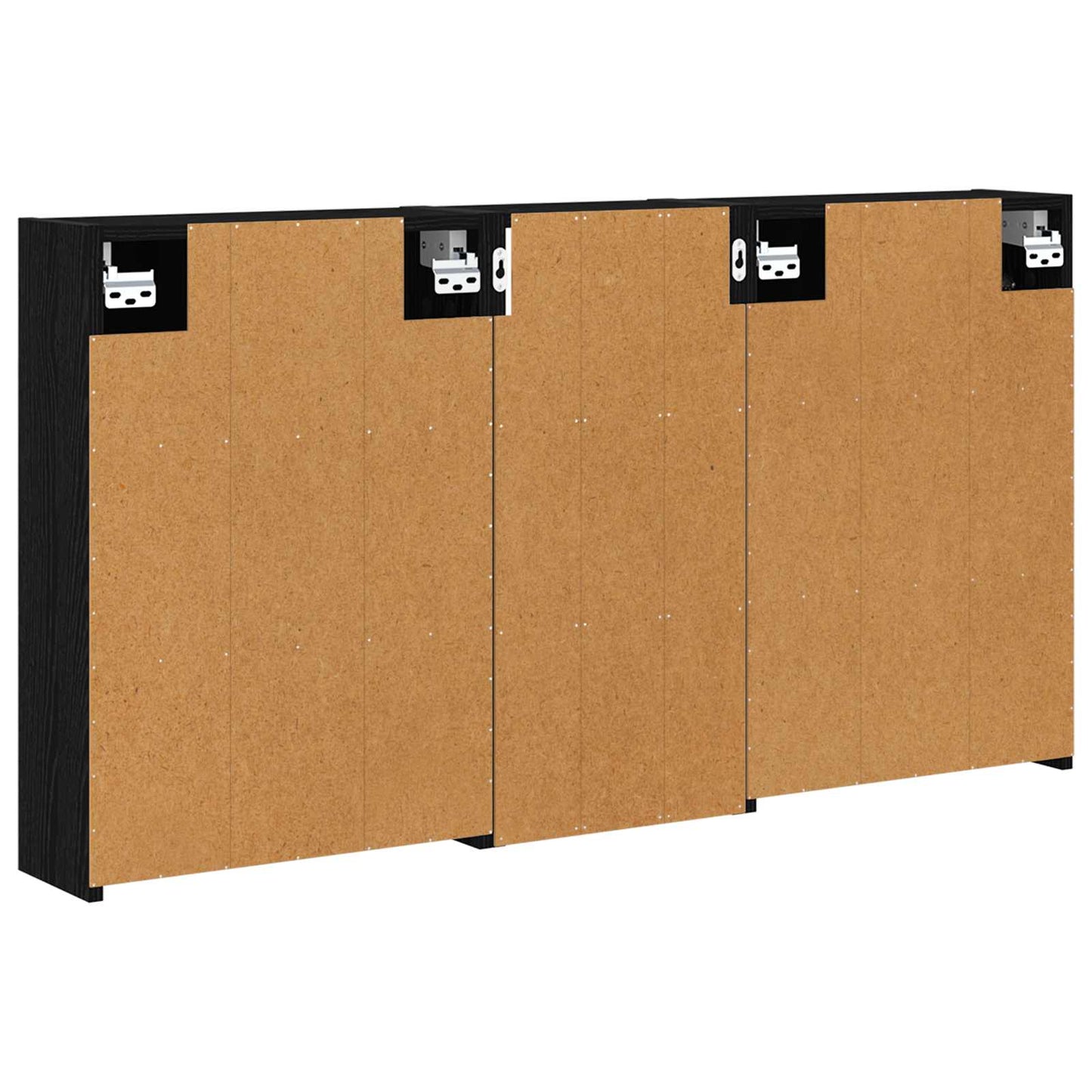 vidaXL Bathroom Cabinet Set 3 pcs 116 x 16 x 62.5 cm Engineered wood