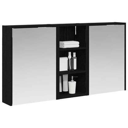 vidaXL Bathroom Cabinet Set 3 pcs 116 x 16 x 62.5 cm Engineered wood