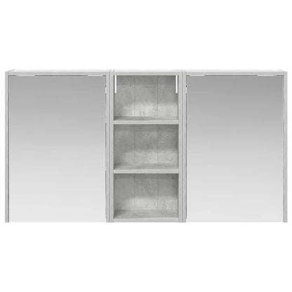 vidaXL Bathroom Cabinet Set 3 pcs 116 x 16 x 62.5 cm Engineered wood
