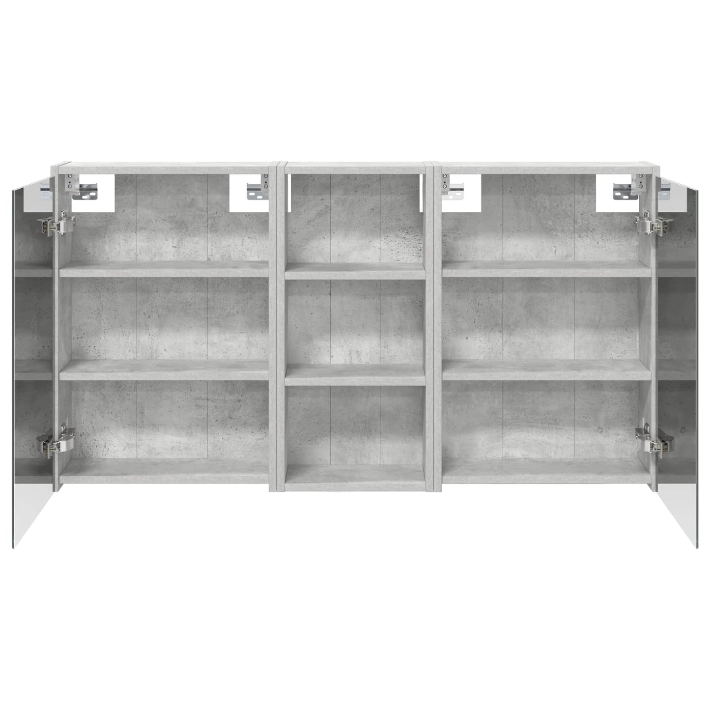 vidaXL Bathroom Cabinet Set 3 pcs 116 x 16 x 62.5 cm Engineered wood