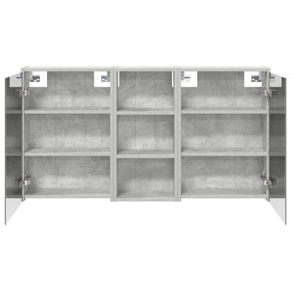 vidaXL Bathroom Cabinet Set 3 pcs 116 x 16 x 62.5 cm Engineered wood