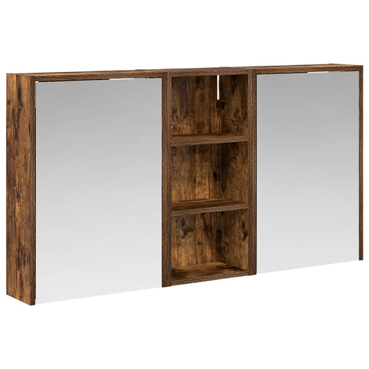 vidaXL Bathroom Cabinet Set 3 pcs 116 x 16 x 62.5 cm Engineered wood