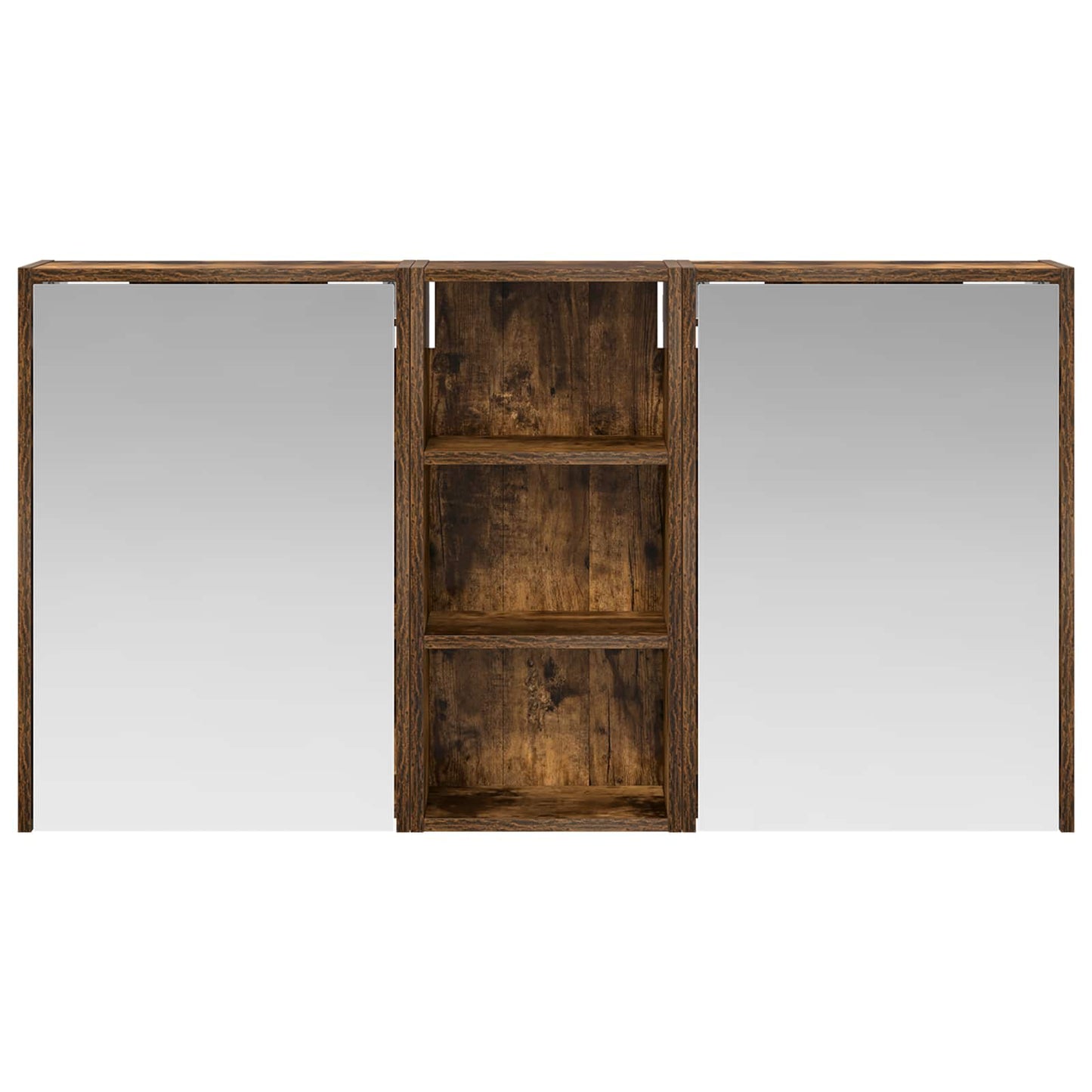 vidaXL Bathroom Cabinet Set 3 pcs 116 x 16 x 62.5 cm Engineered wood