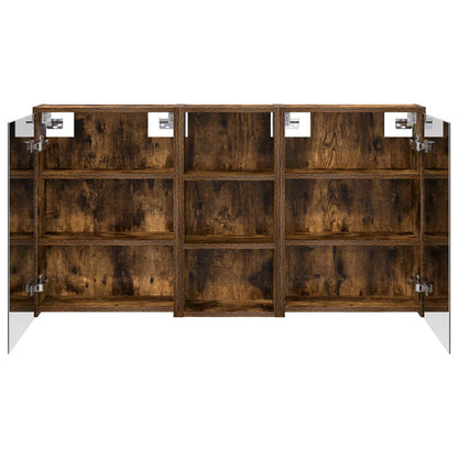 vidaXL Bathroom Cabinet Set 3 pcs 116 x 16 x 62.5 cm Engineered wood